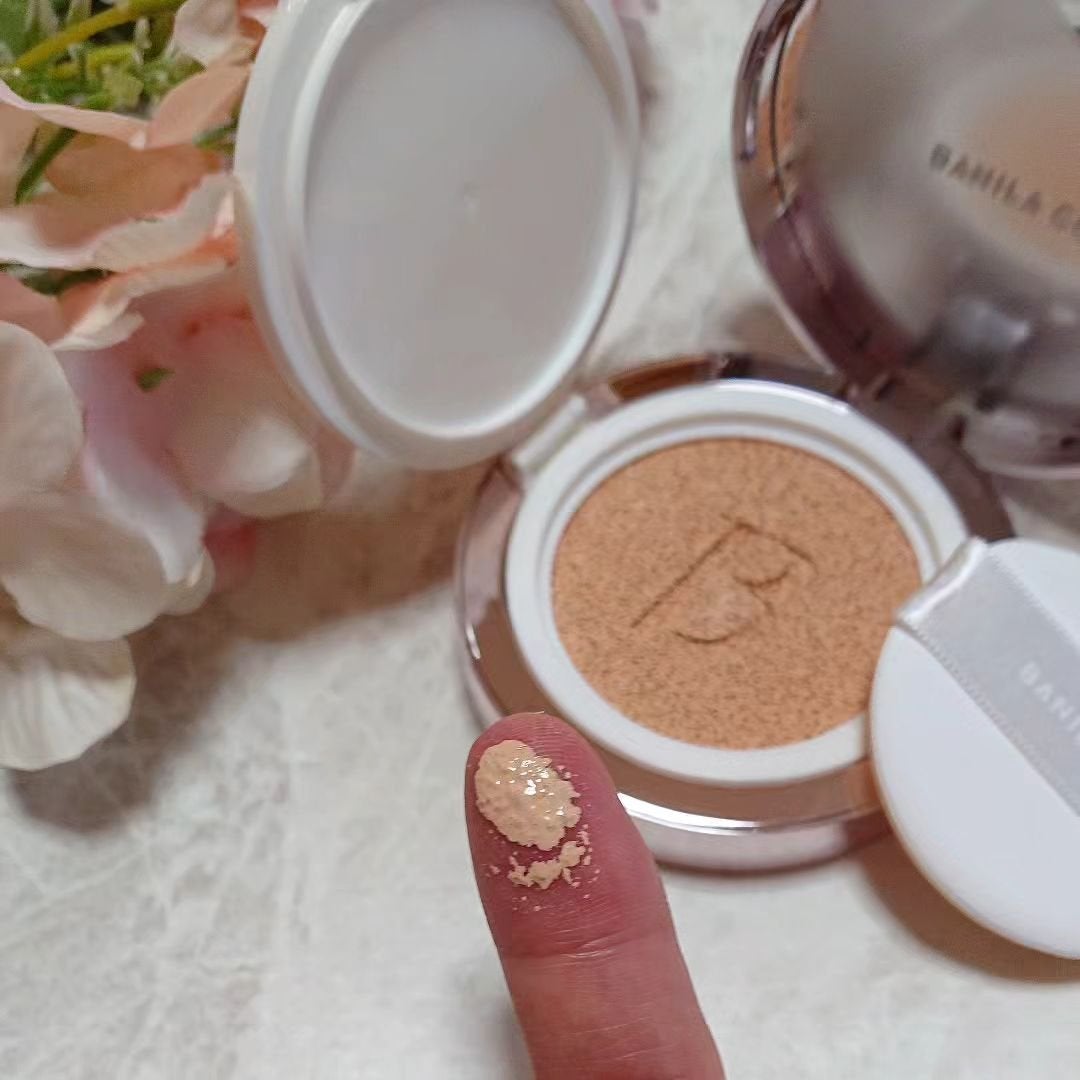 カバーリシャス アルティメット ホワイトクッション/BANILA CO/クッションファンデーションを使ったクチコミ(4枚目)