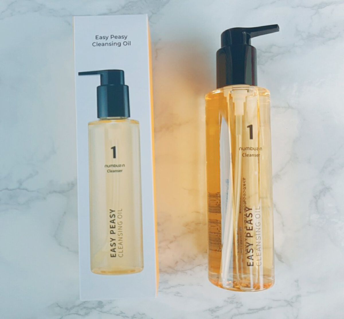 1番 さっぱりすっきりクレンジングオイル/numbuzin/オイルクレンジングを使ったクチコミ(1枚目)