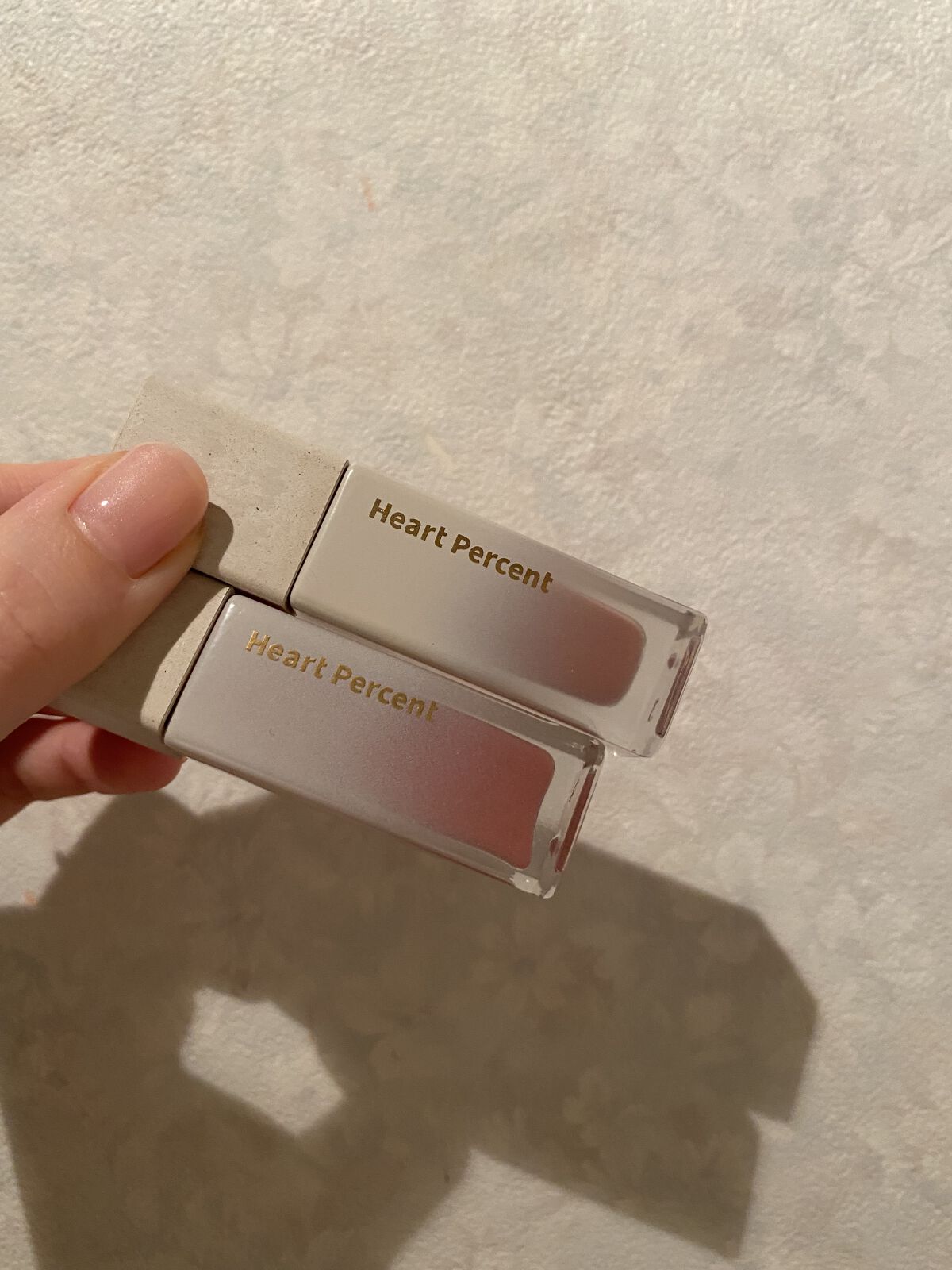 ドットオンムードピュアグロウティント 02 ピンクローズ(Pink Rose)/Heart Percent/リップティントを使ったクチコミ（2枚目）