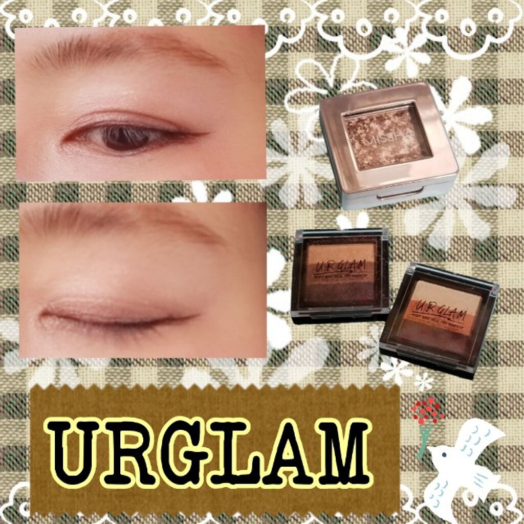 UR GLAM GRADATION EYESHADOW/U R GLAM/アイシャドウパレットを使ったクチコミ(1枚目)