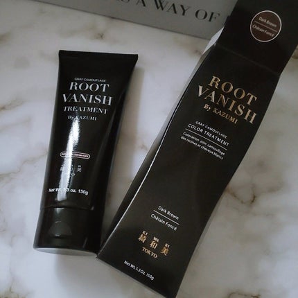 ROOT VANISH 白髪染めカラーシャンプー/ トリートメント/綺和美/市販シャンプーを使ったクチコミ(1枚目)