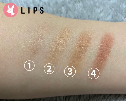 ニュアンスオンアイシャドウ/CEZANNE/アイシャドウパレットを使ったクチコミ(3枚目)