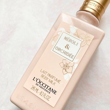 L'OCCITANE オーキデ パフュームモイストミルクのクチコミ「
✳︎お花の香りに癒されボディケア✳︎

L'OCCITANE/オーキデ パフュームモイストミ.....」（1枚目）