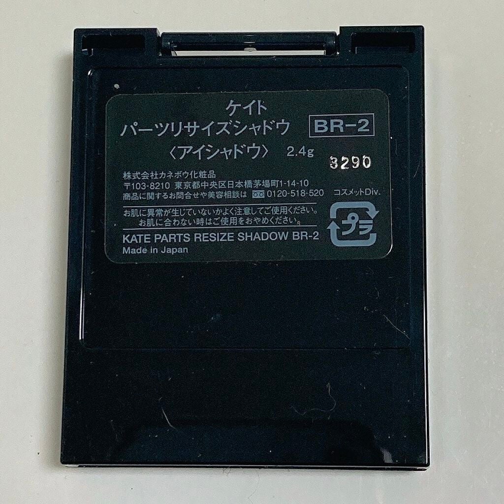 パーツリサイズシャドウ/KATE/アイシャドウパレットを使ったクチコミ(4枚目)