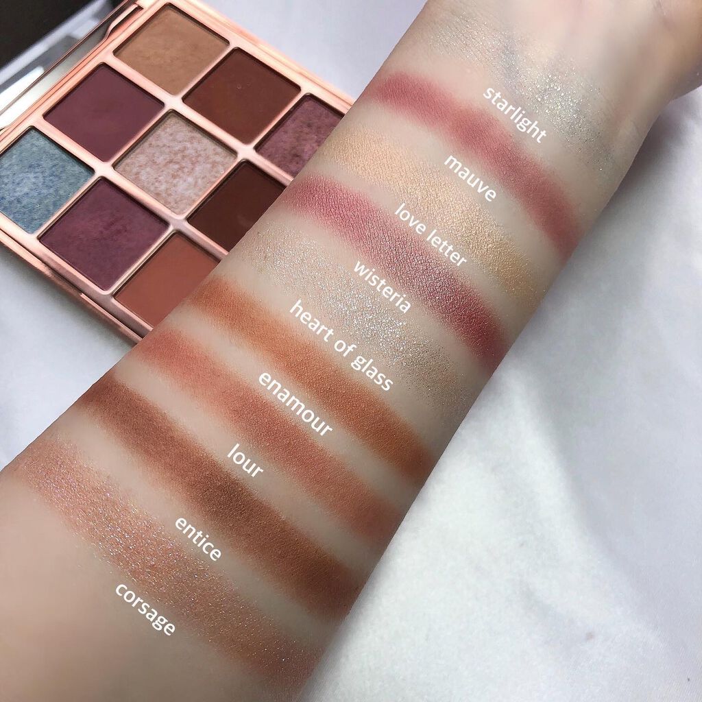 VenusMarble 9色アイシャドウパレット/Venus Marble/アイシャドウパレットを使ったクチコミ（1枚目）