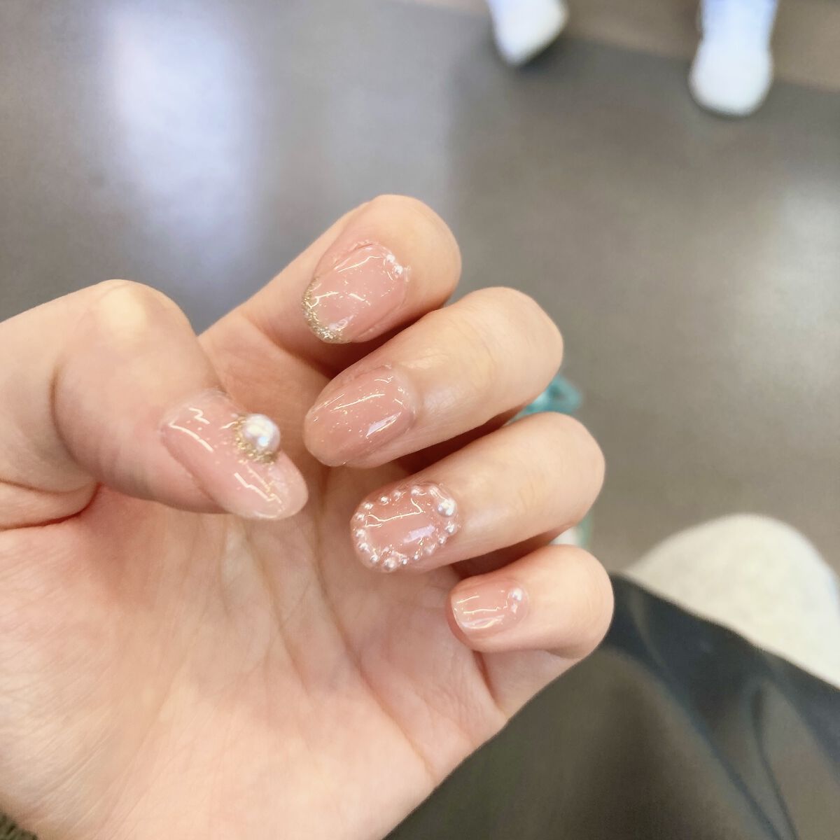 ジェルネイル（ライト対応）/セリア/ジェルネイルを使ったクチコミ（3枚目）