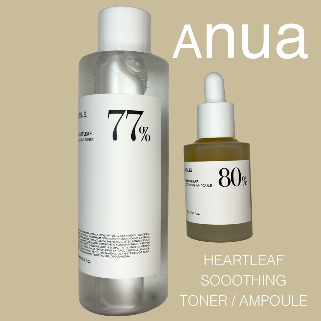 ドクダミ 77 スージングトナー/Anua/化粧水を使ったクチコミ（1枚目）