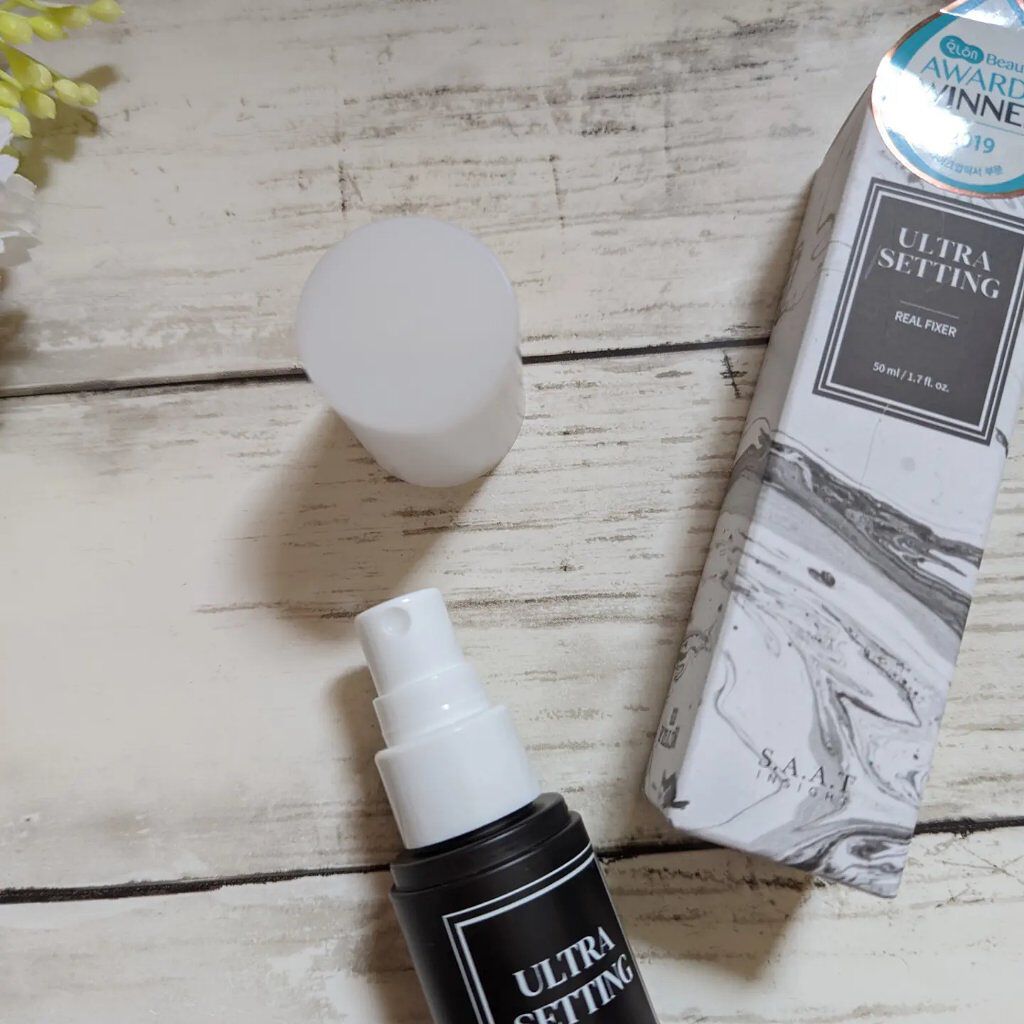 ウルトラ セッティング リアル フィクサー/saat insight/フィックスミストを使ったクチコミ（2枚目）