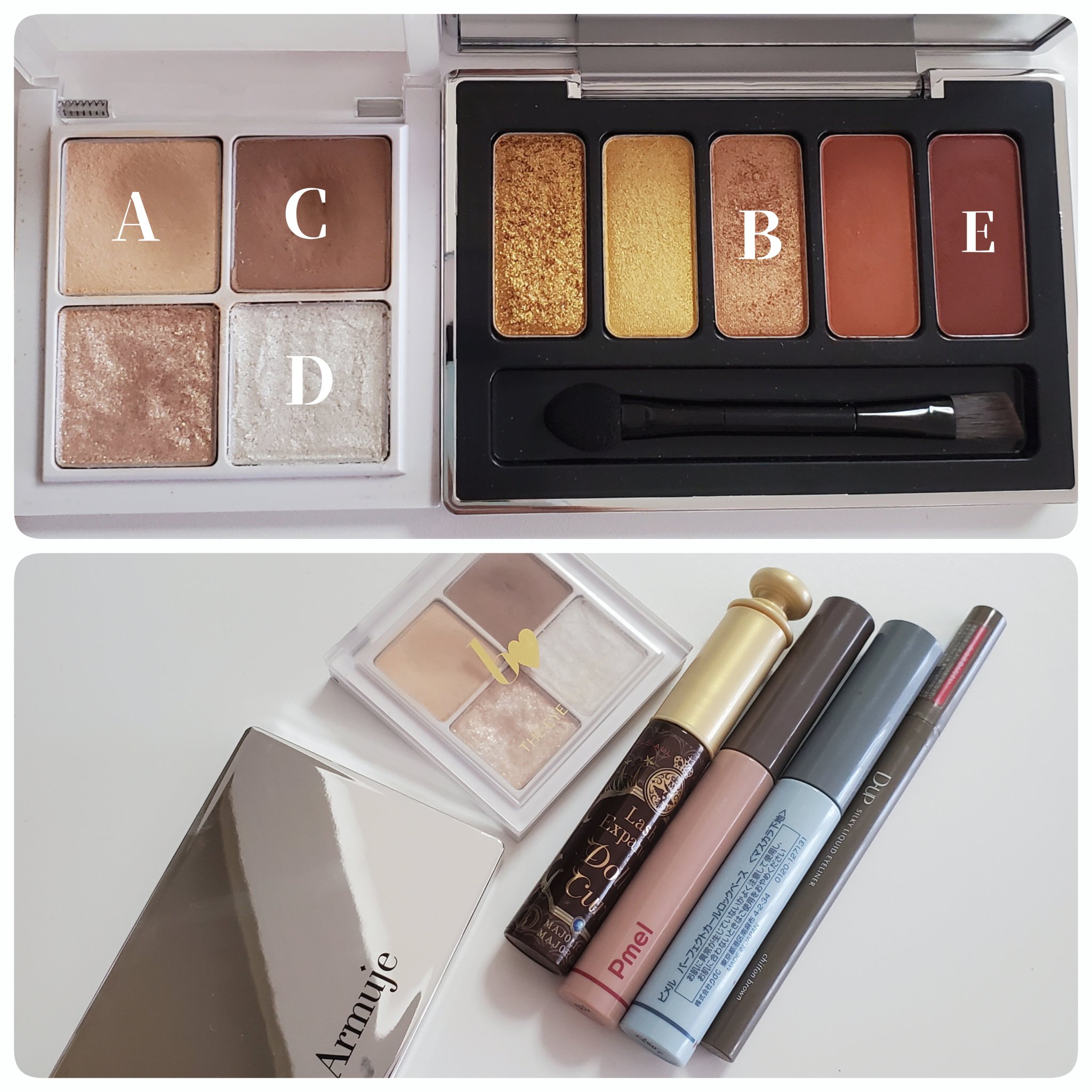 THE アイパレR/b idol/アイシャドウパレットを使ったクチコミ（2枚目）