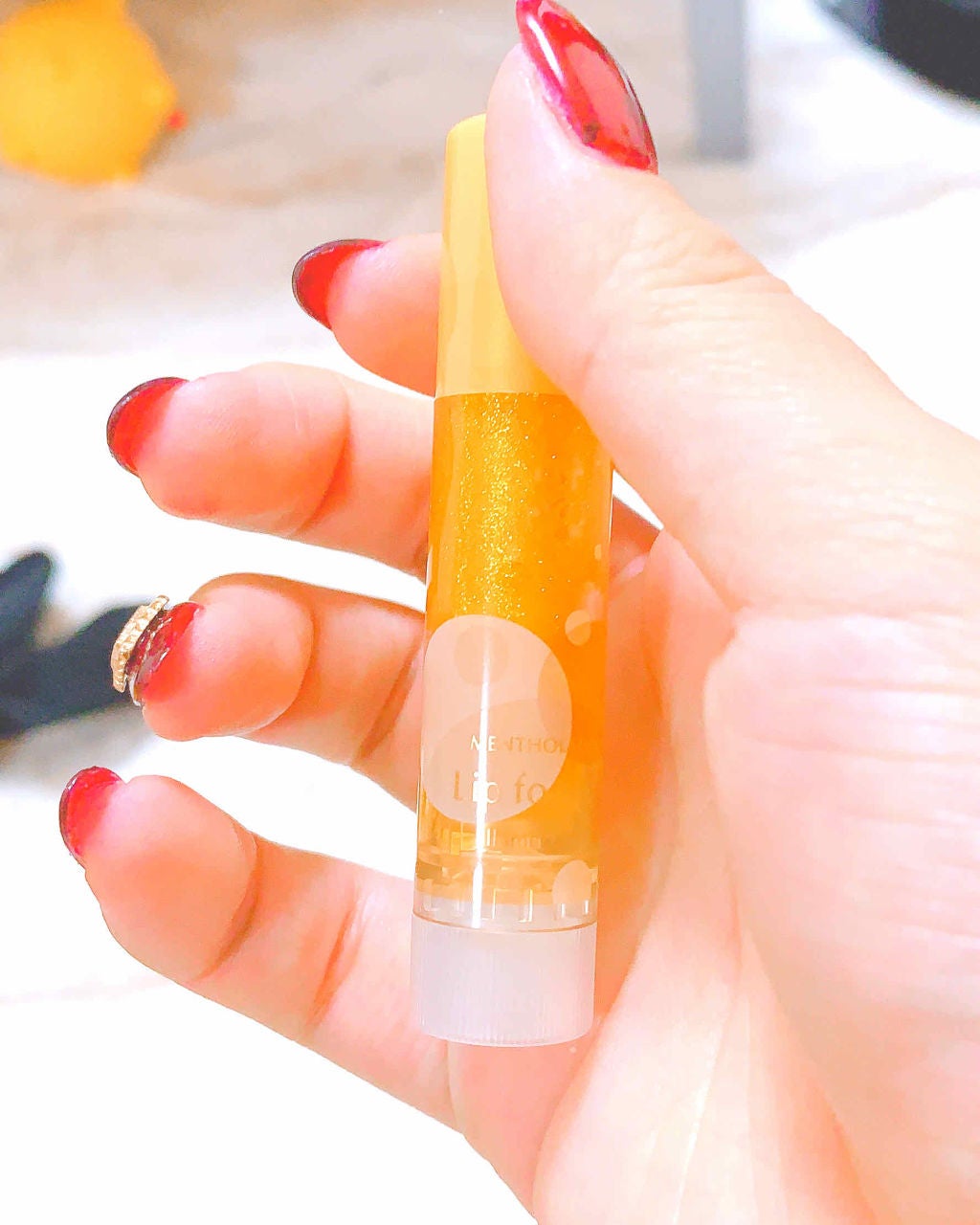 リップフォンデュ/メンソレータム/リップバームを使ったクチコミ(3枚目)