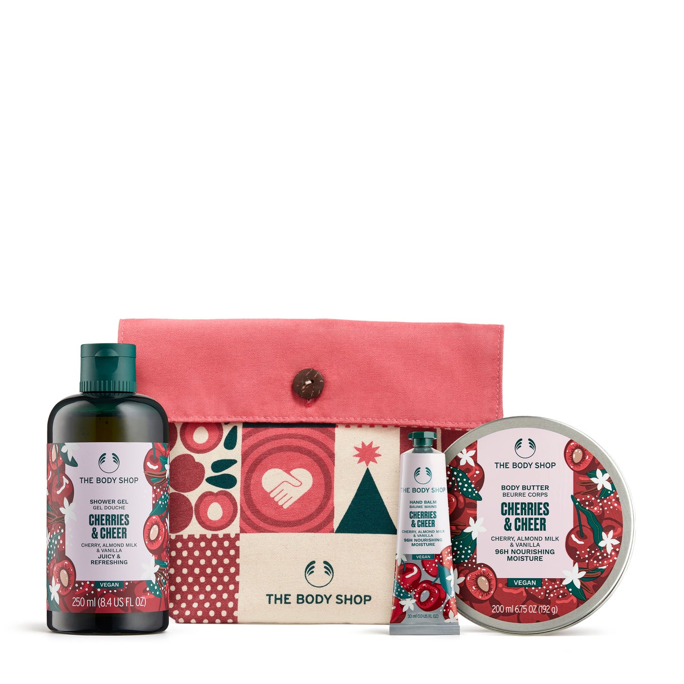 THE BODY SHOP 「Cherries & Cheer」ホリデーボディケアギフト CH