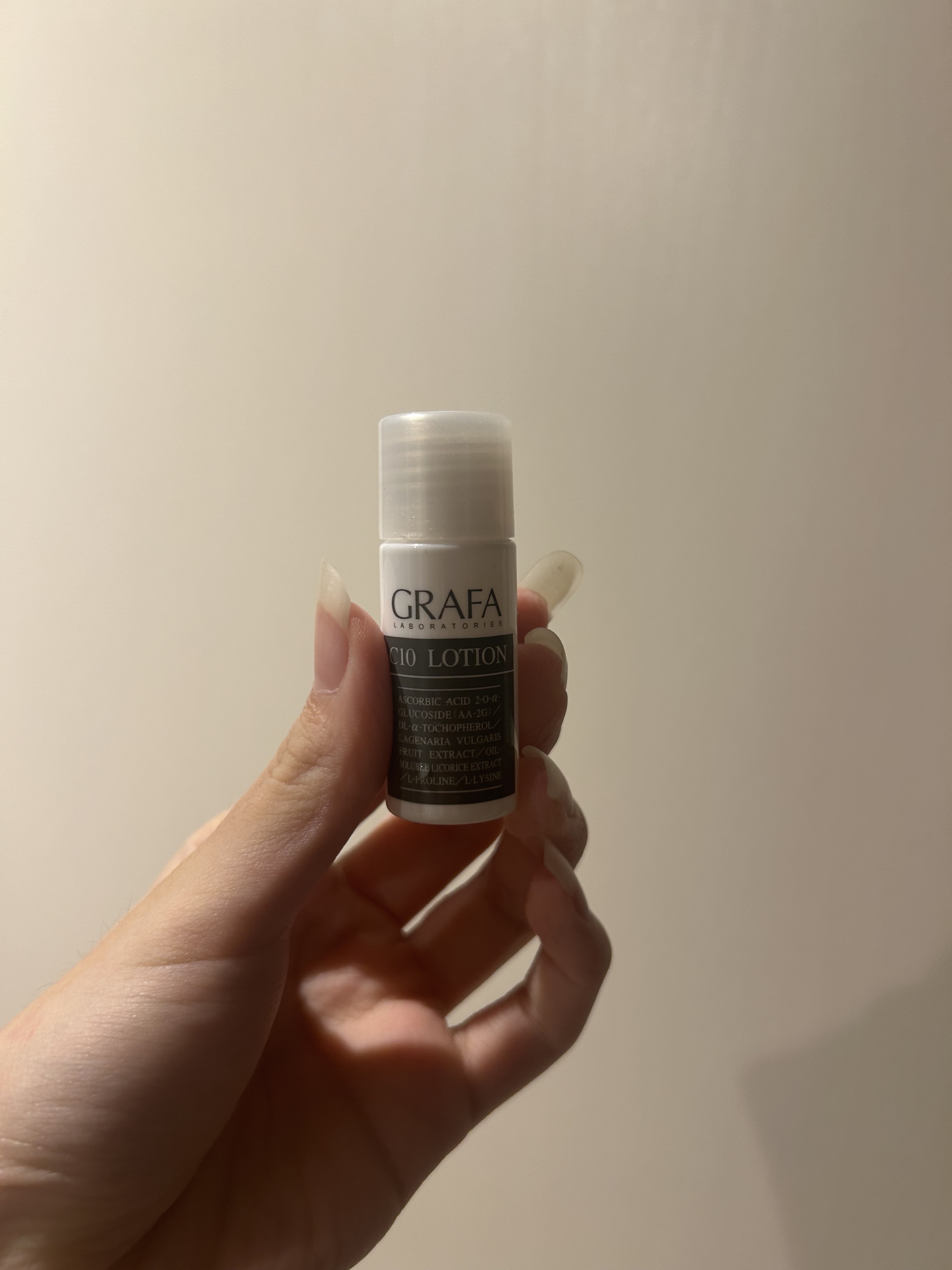 C10ローション/グラファ/化粧水を使ったクチコミ（1枚目）