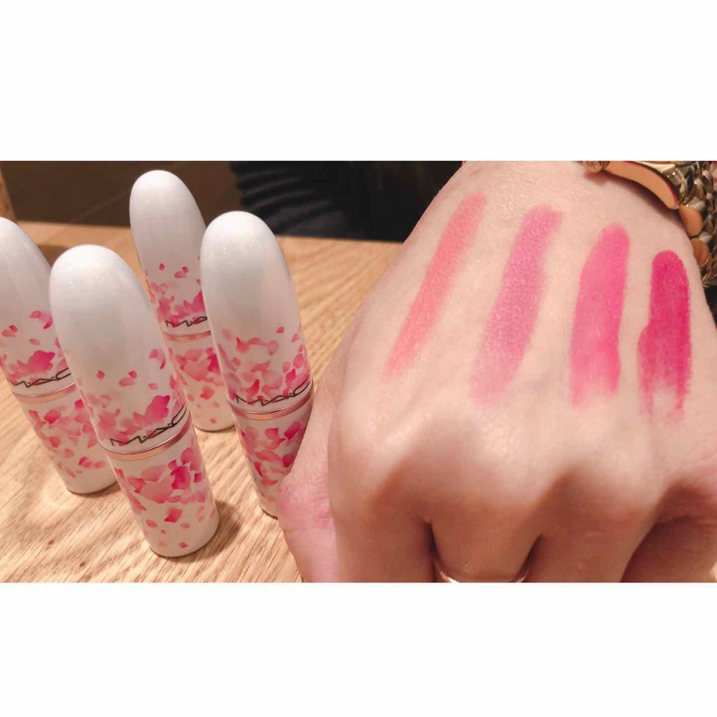 BOOM BOOM BLOOM リップスティック/M・A・C/口紅を使ったクチコミ（2枚目）