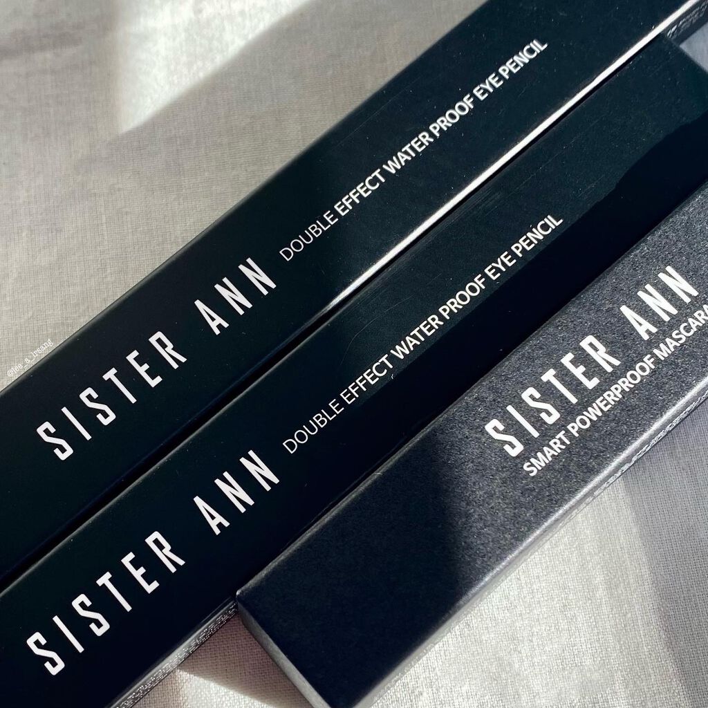 スマートウォータープルーフマスカラ 01 ブラックマスカラ/SISTER ANN/マスカラを使ったクチコミ（1枚目）