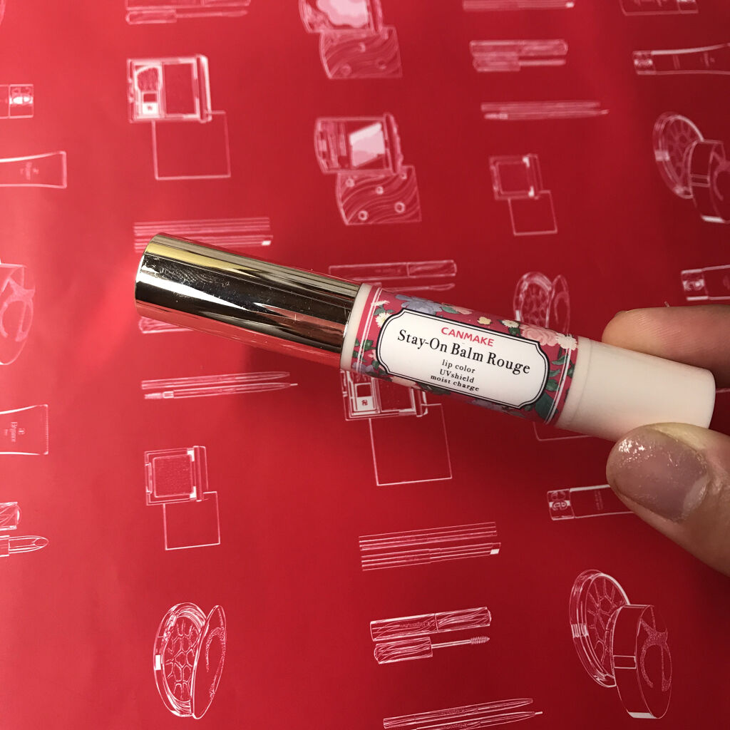 ステイオンバームルージュ/キャンメイク/口紅を使ったクチコミ（1枚目）