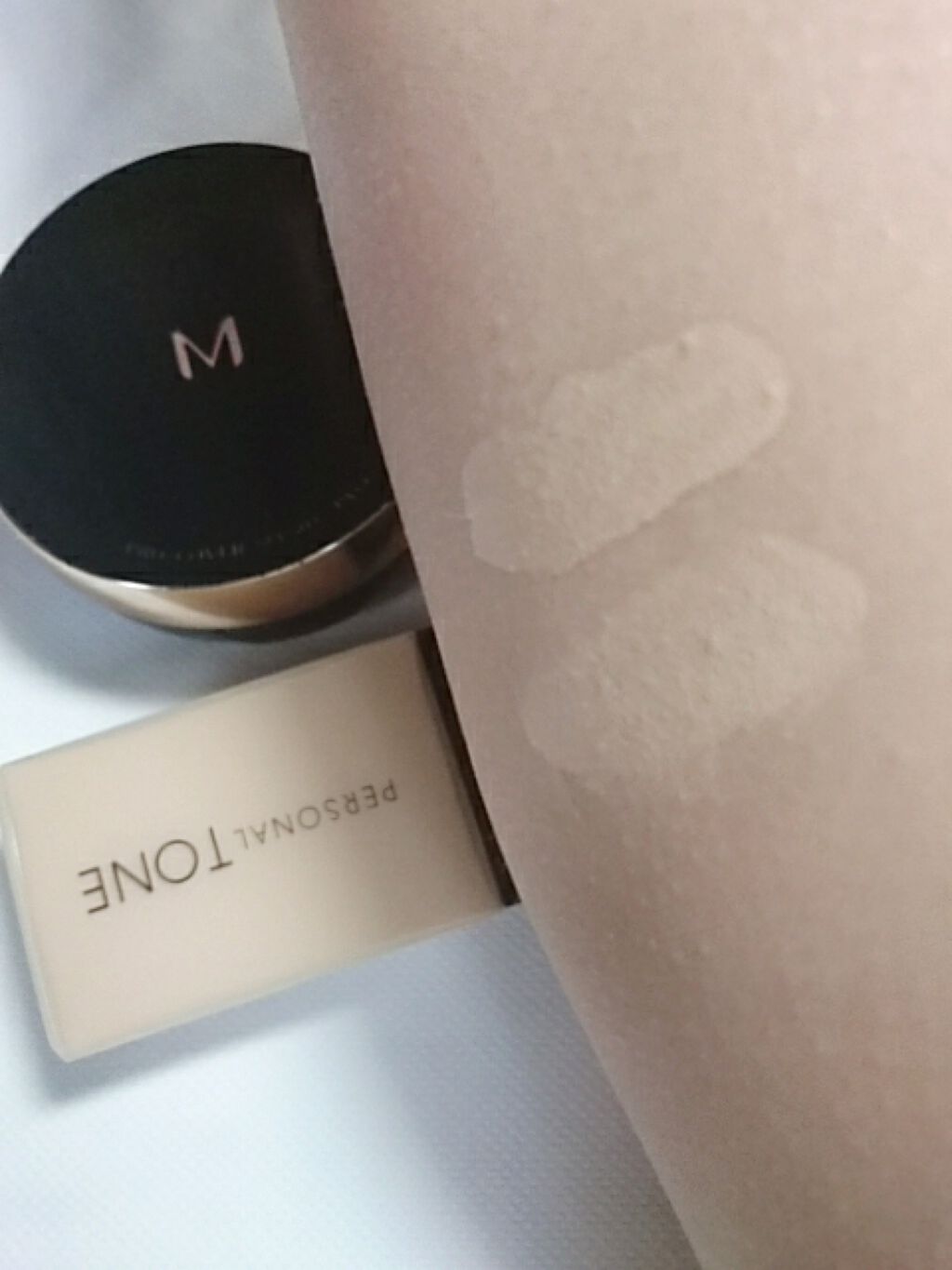 A’pieu パーソナルトーンファンデーションのクチコミ「MISSHA
テクスチャー トロトロ
カバー力        ✩✩✩

オピュ
テクスチャー .....」（2枚目）