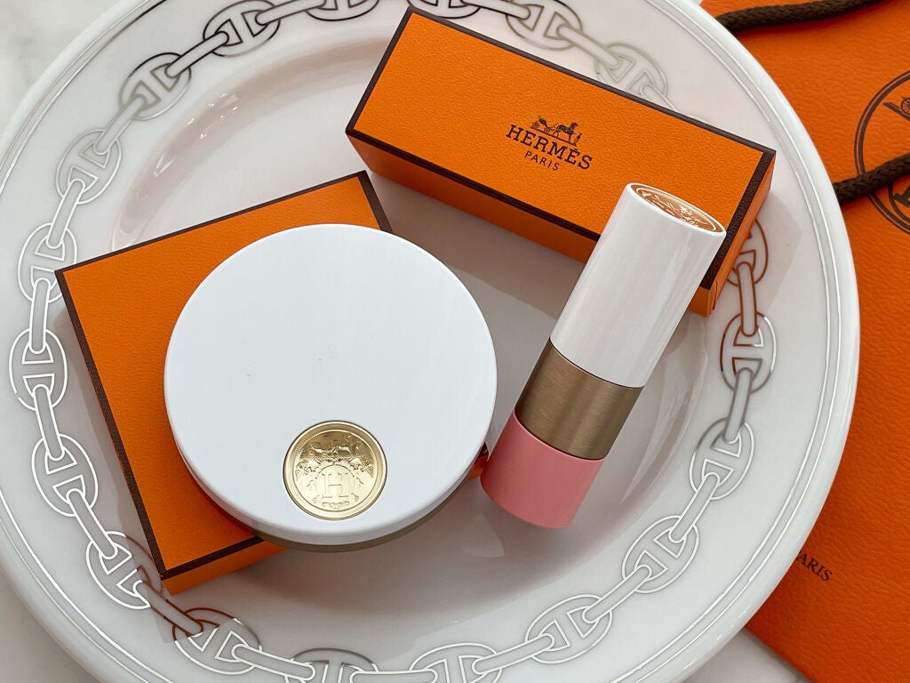 ローズ・エルメス ローズ ア レーヴル/エルメス/口紅を使ったクチコミ(4枚目)