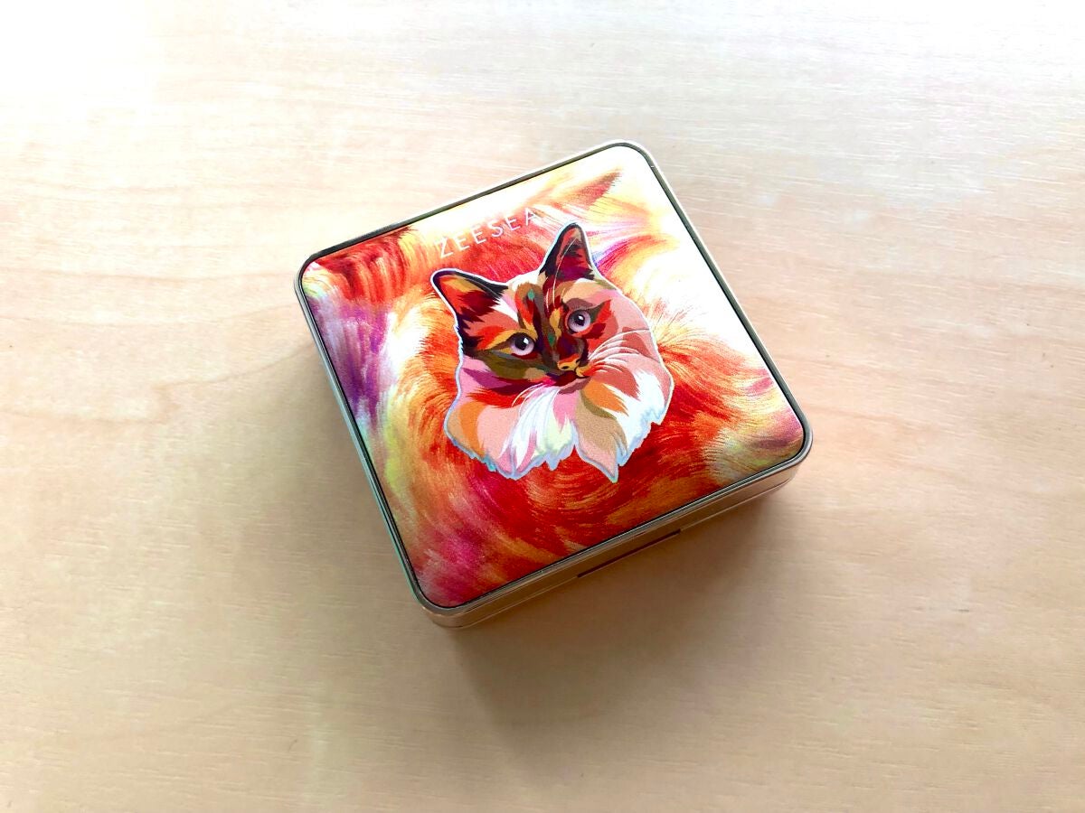 アニマルアイシャドウ(4シェード)/ZEESEA/アイシャドウパレットを使ったクチコミ(1枚目)