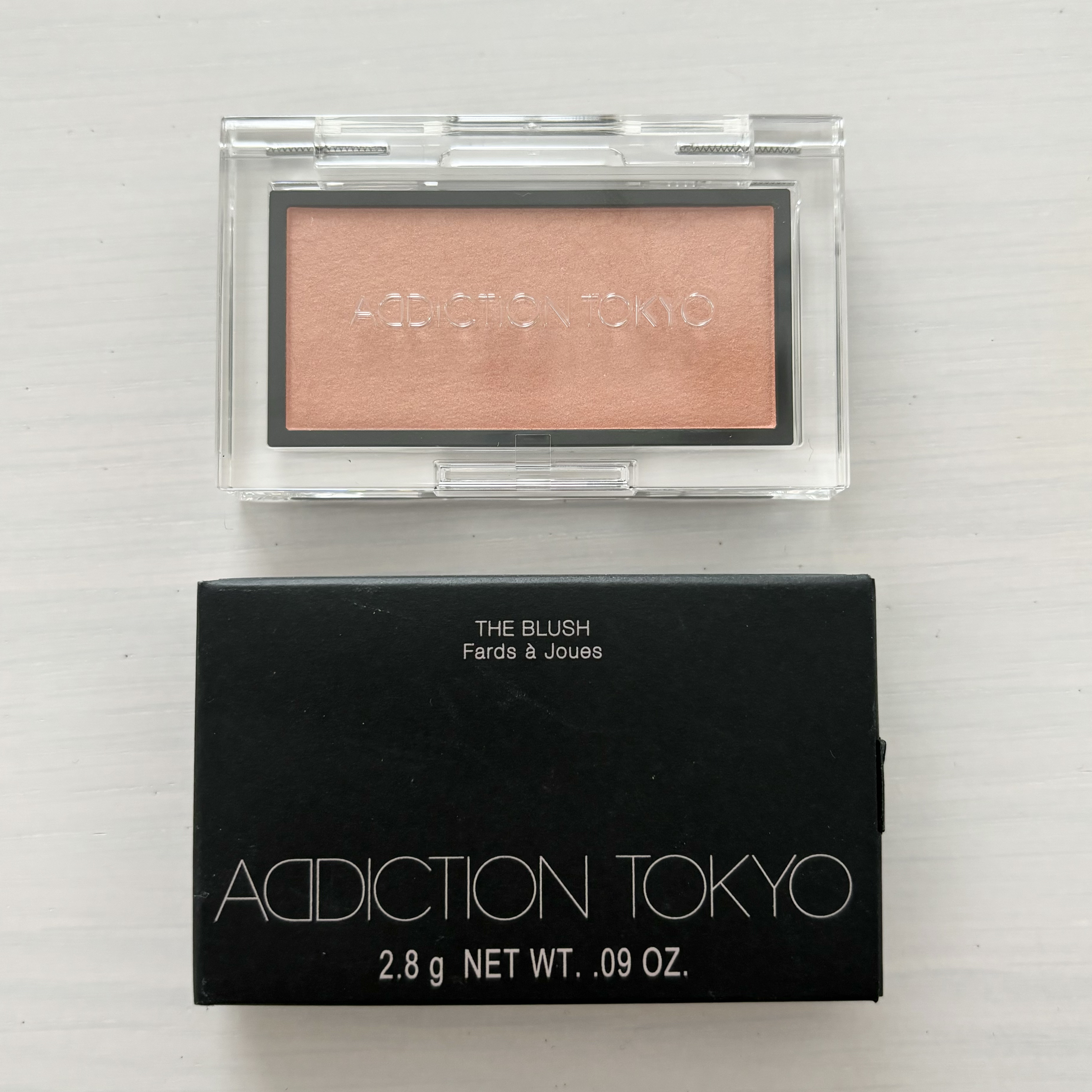 アディクション ザ ブラッシュ パール 001P Nudist Beach/ADDICTION/パウダーチークを使ったクチコミ（3枚目）