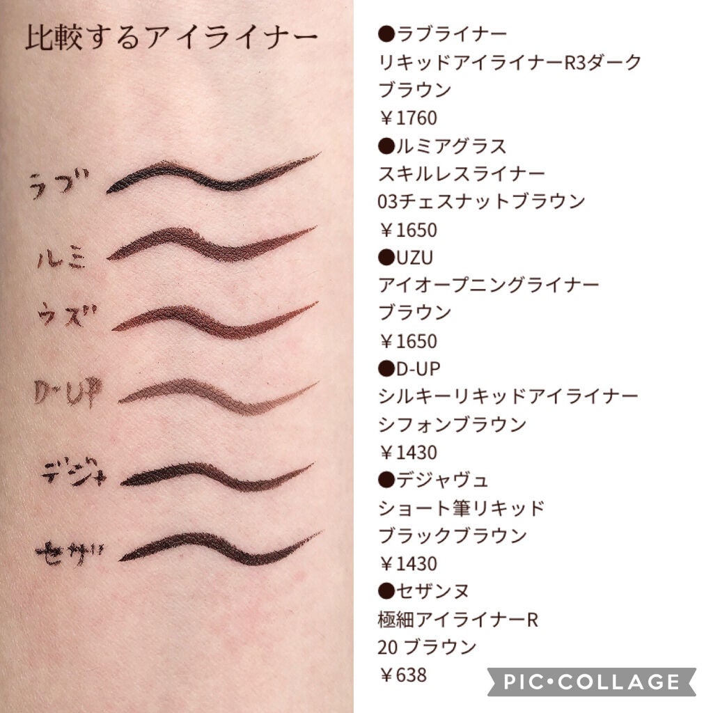 極細 アイライナーR/CEZANNE/リキッドアイライナーを使ったクチコミ(2枚目)