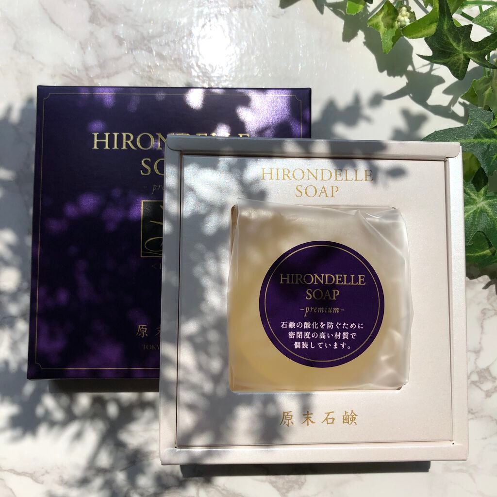 SOAP Premium/HIRONDELLE/洗顔石鹸を使ったクチコミ(1枚目)