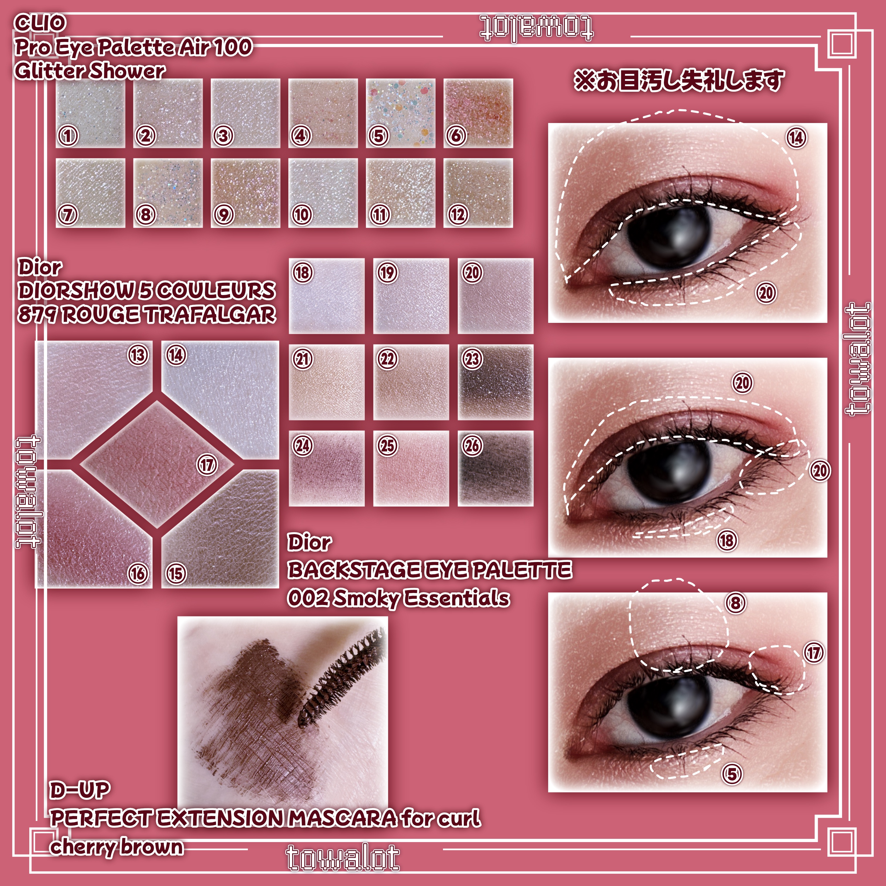 ディオール バックステージ アイ パレット/Dior/アイシャドウパレットを使ったクチコミ（2枚目）