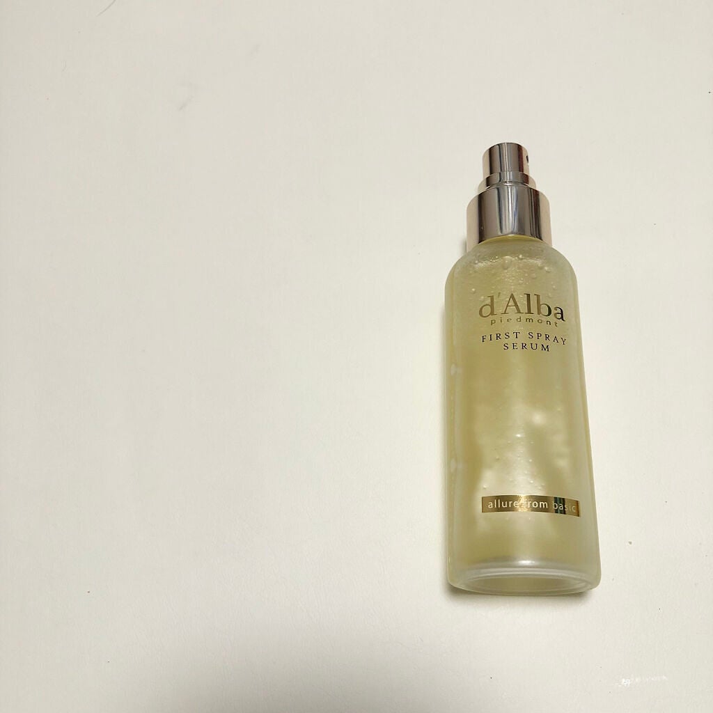 ダルバ ホワイトトリュフファーストスプレーセラム/ダルバ/ミスト状化粧水を使ったクチコミ(1枚目)