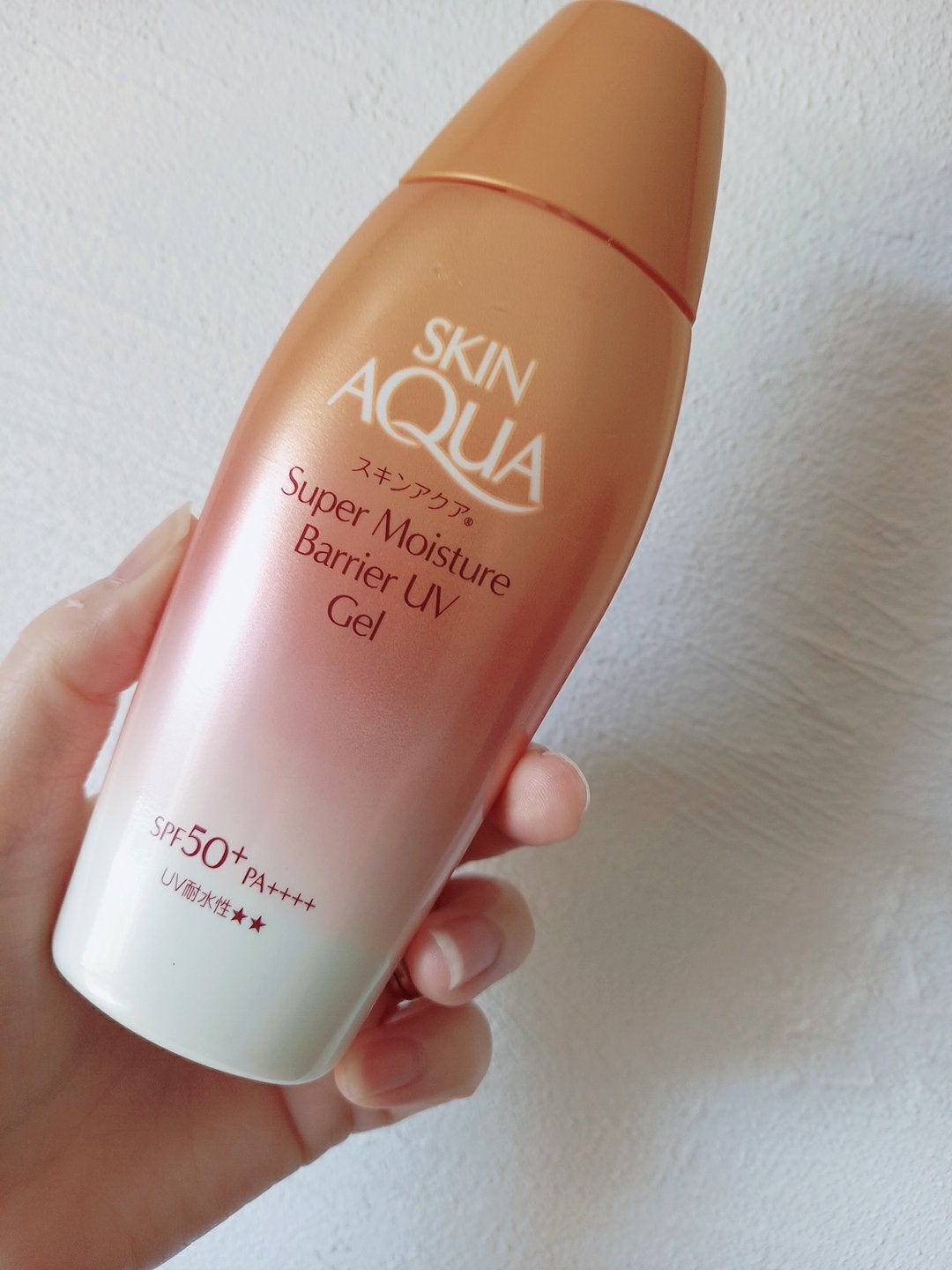 スキンアクア スーパーモイスチャー バリアUVジェル/スキンアクア/日焼け止めジェルを使ったクチコミ(1枚目)
