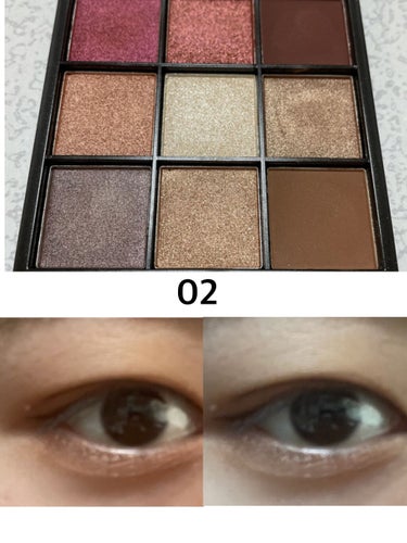 UR GLAM　BLOOMING EYE COLOR PALETTE/U R GLAM/アイシャドウパレットを使ったクチコミ（4枚目）