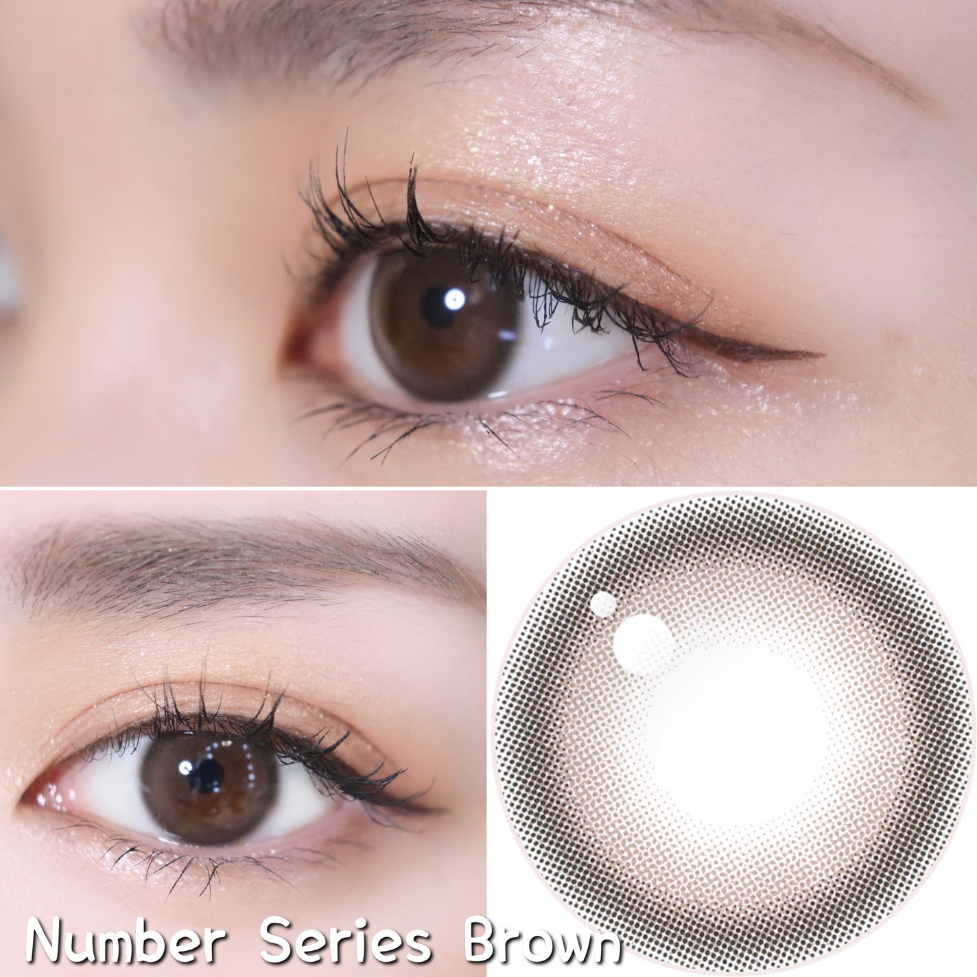 Number Series/Gemhour lens/カラーコンタクトレンズを使ったクチコミ(4枚目)