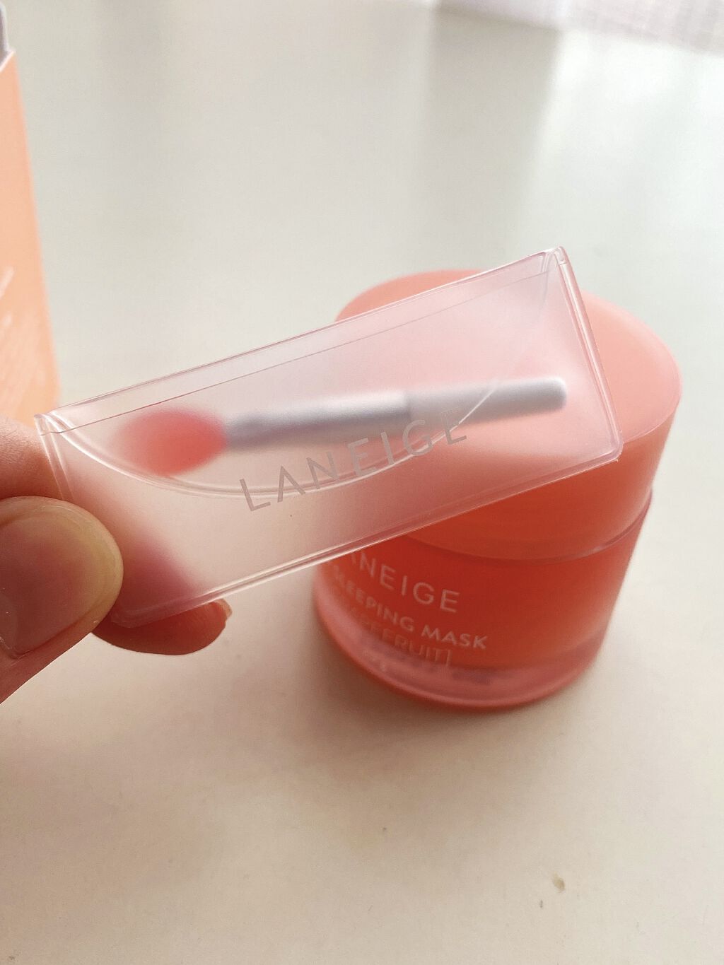 リップスリーピングマスク/LANEIGE/リップバームを使ったクチコミ（2枚目）