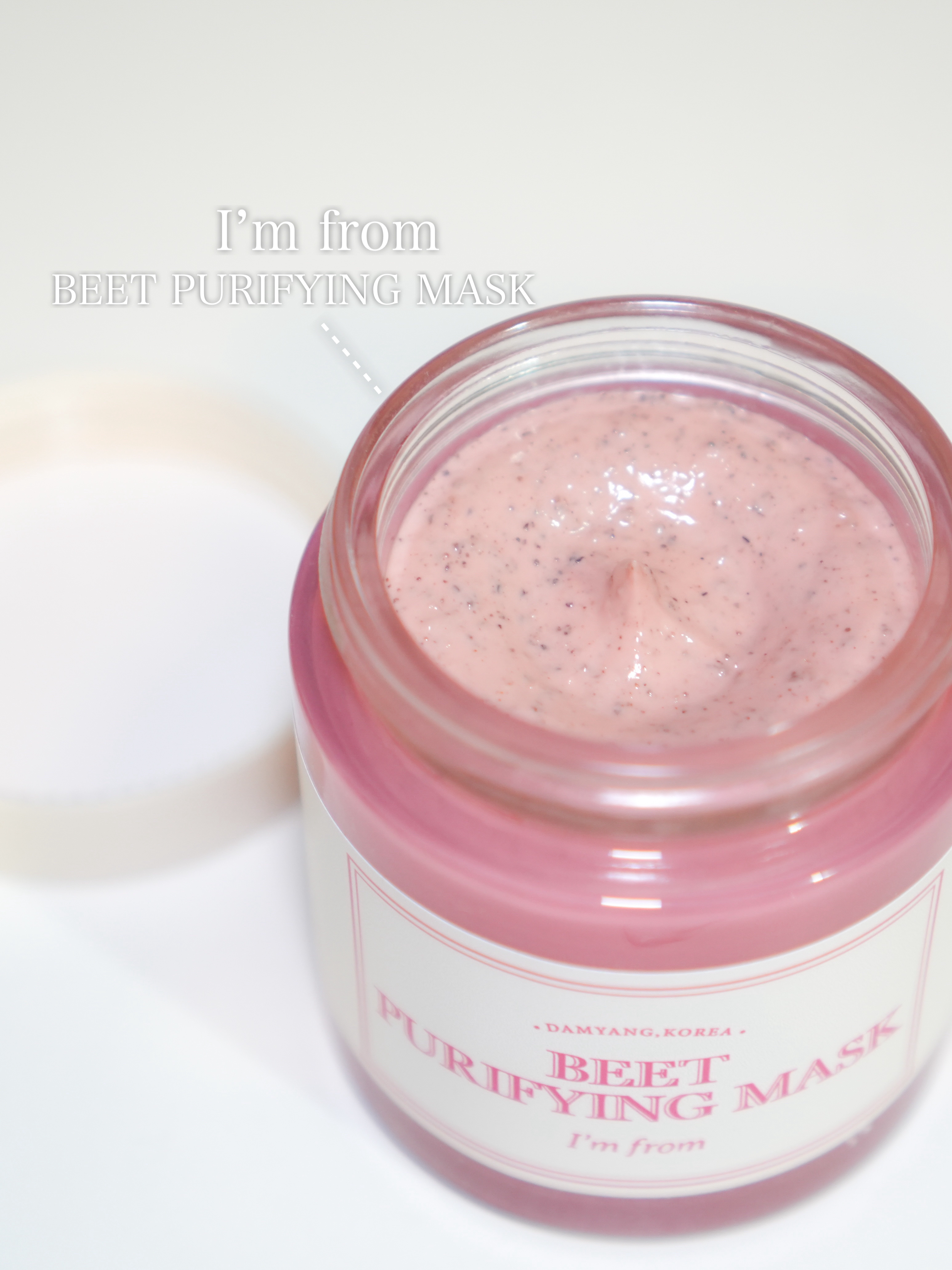 ビーツピュリファイングフェイスマスク/I'm from/洗い流すパック・マスクを使ったクチコミ（1枚目）