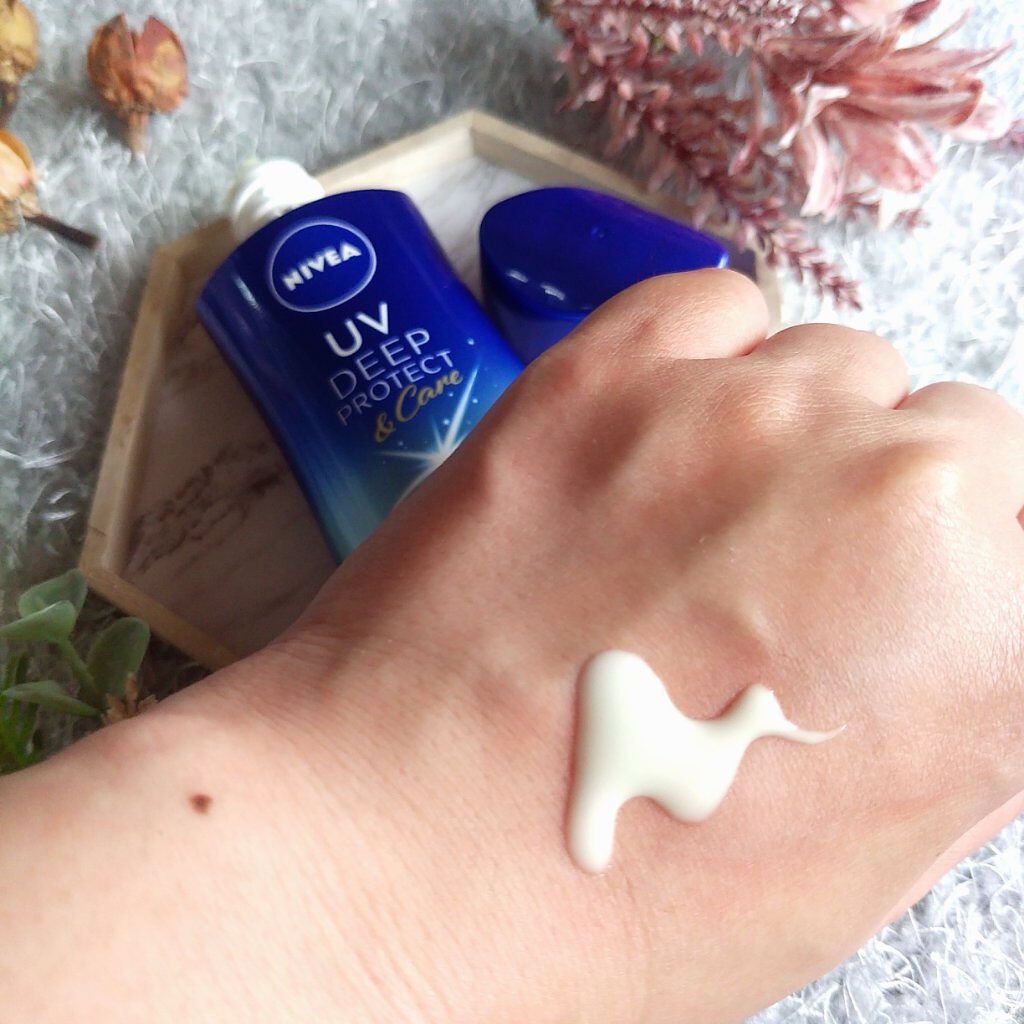 ニベアUV ディープ プロテクト＆ケア ジェル/ニベア/日焼け止めジェルを使ったクチコミ（3枚目）