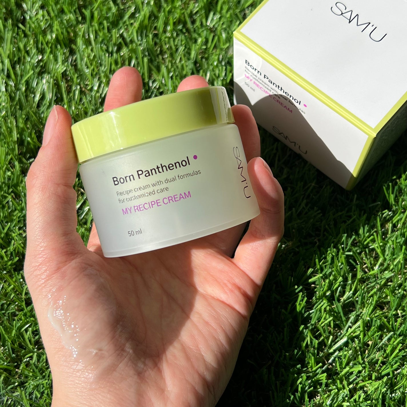 ボーンパンテノールマイレシピクリーム/SAM'U/フェイスクリームを使ったクチコミ(4枚目)