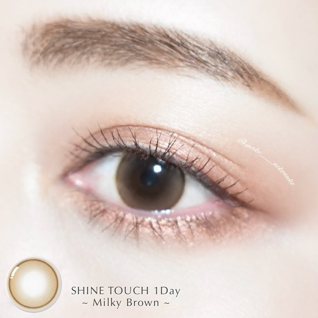 ShineTouch 1day/OLENS/ワンデー(1DAY)カラコンを使ったクチコミ(3枚目)