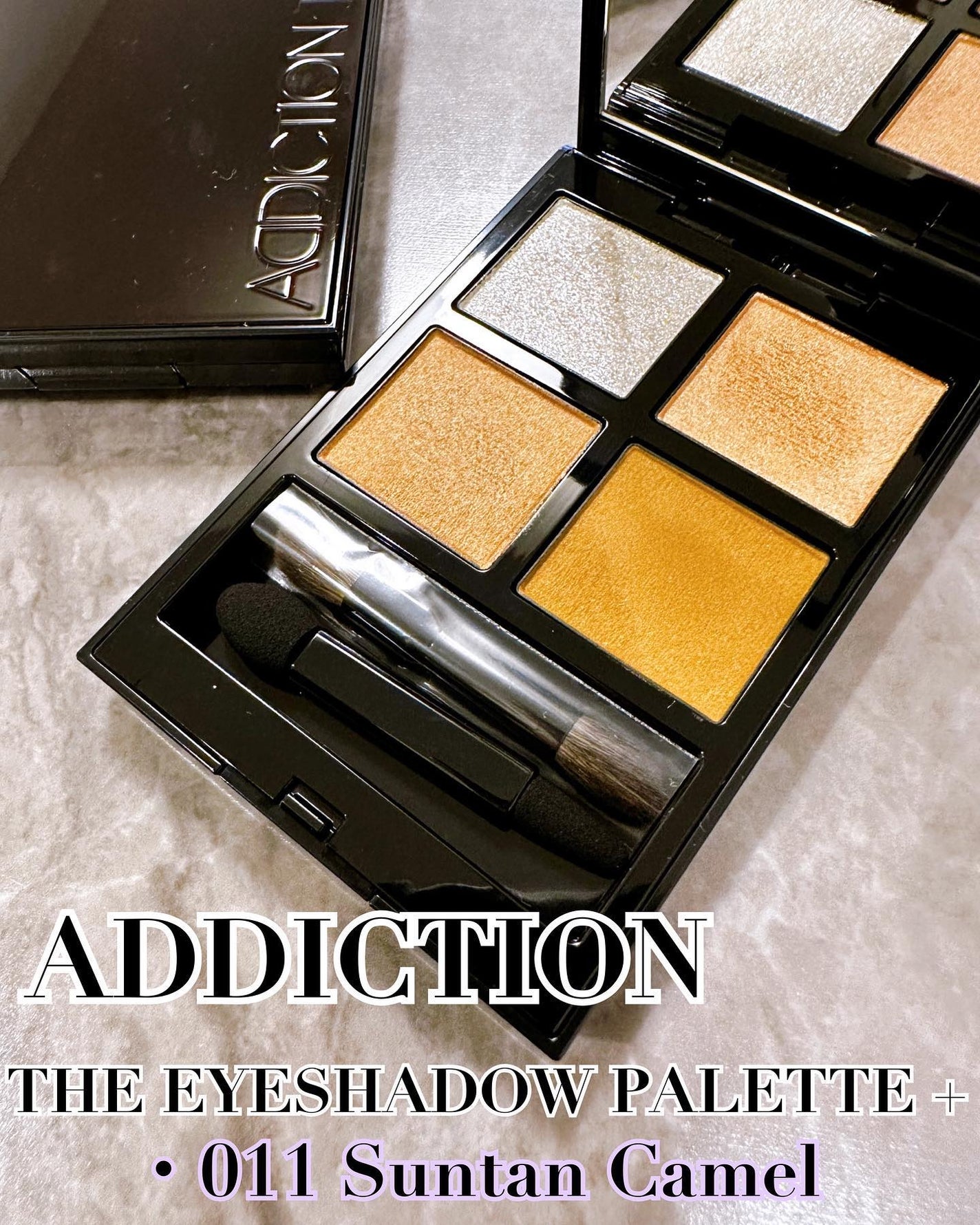 アディクション ザ アイシャドウ パレット +/ADDICTION/アイシャドウパレットを使ったクチコミ(1枚目)