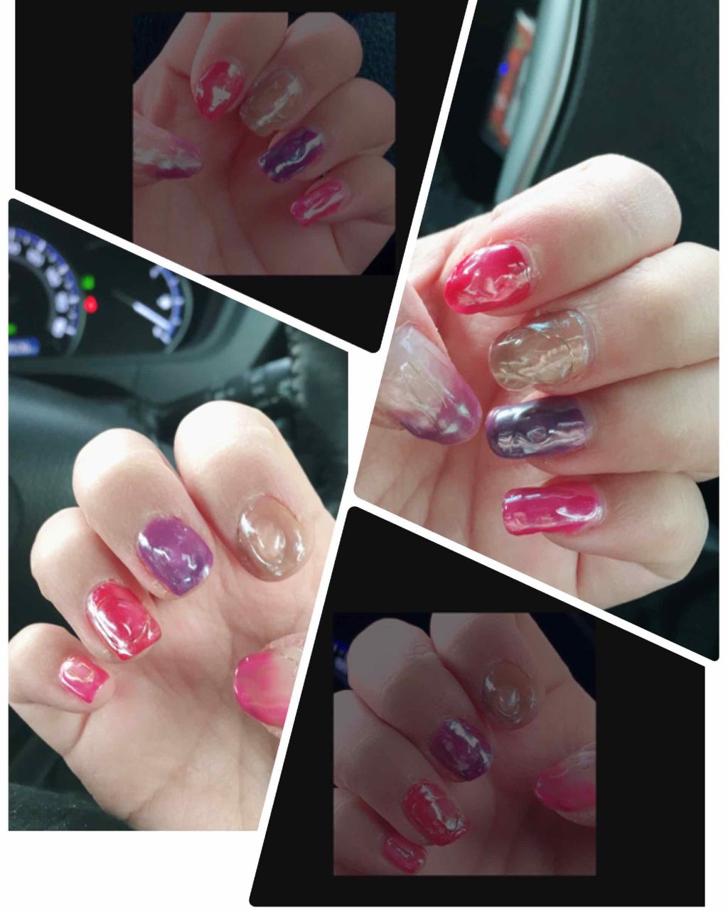 ジェルネイル(ライト対応)/セリア/ジェルネイルを使ったクチコミ(1枚目)