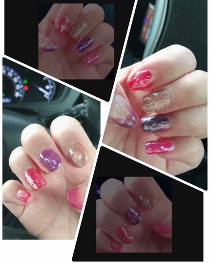 ジェルネイル(ライト対応)/セリア/ジェルネイルを使ったクチコミ(1枚目)