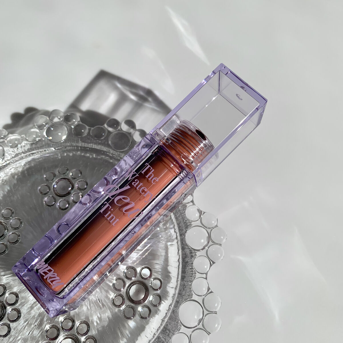 ザ ウォータリーデューティント/MERZY/リップティントを使ったクチコミ（2枚目）