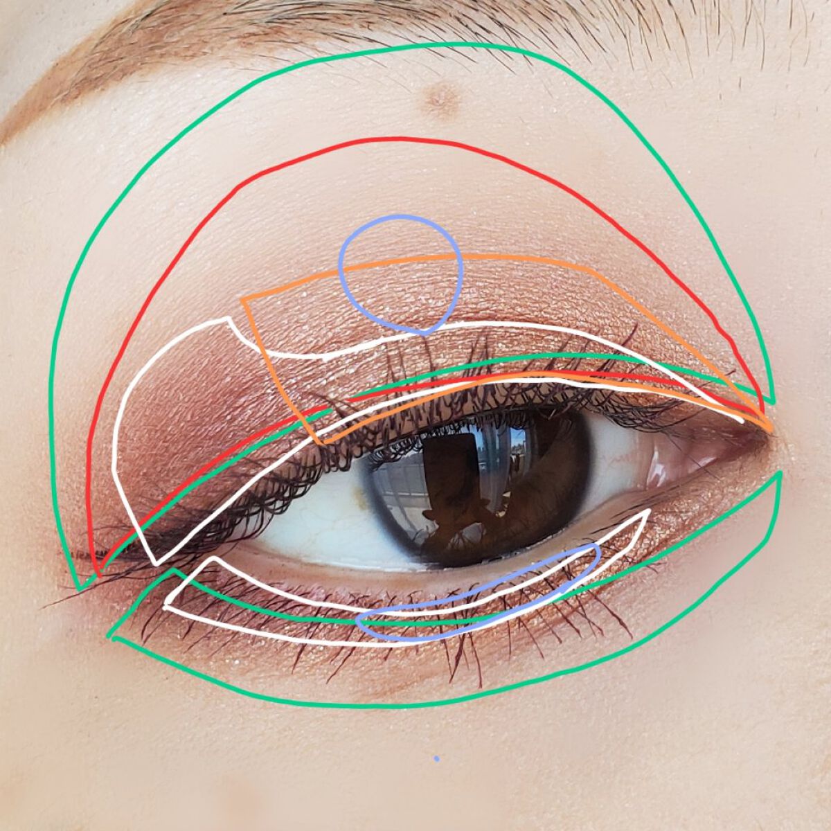 ひとえ・奥ぶたえ用マスカラ/アイプチ®/マスカラを使ったクチコミ（3枚目）