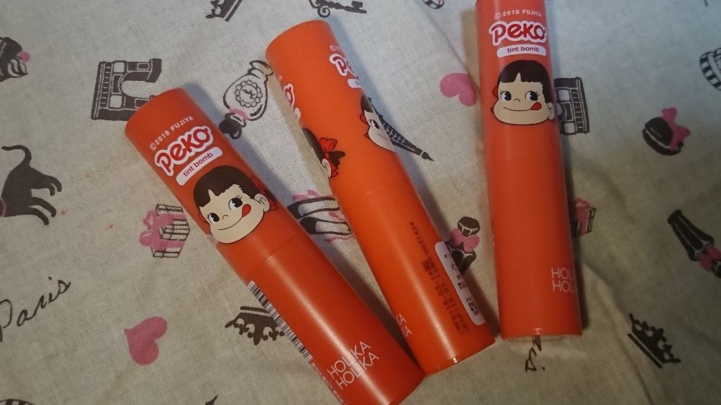 スイートペコエディション ウォータードロップ ティント バーム/HOLIKA HOLIKA/口紅を使ったクチコミ（1枚目）