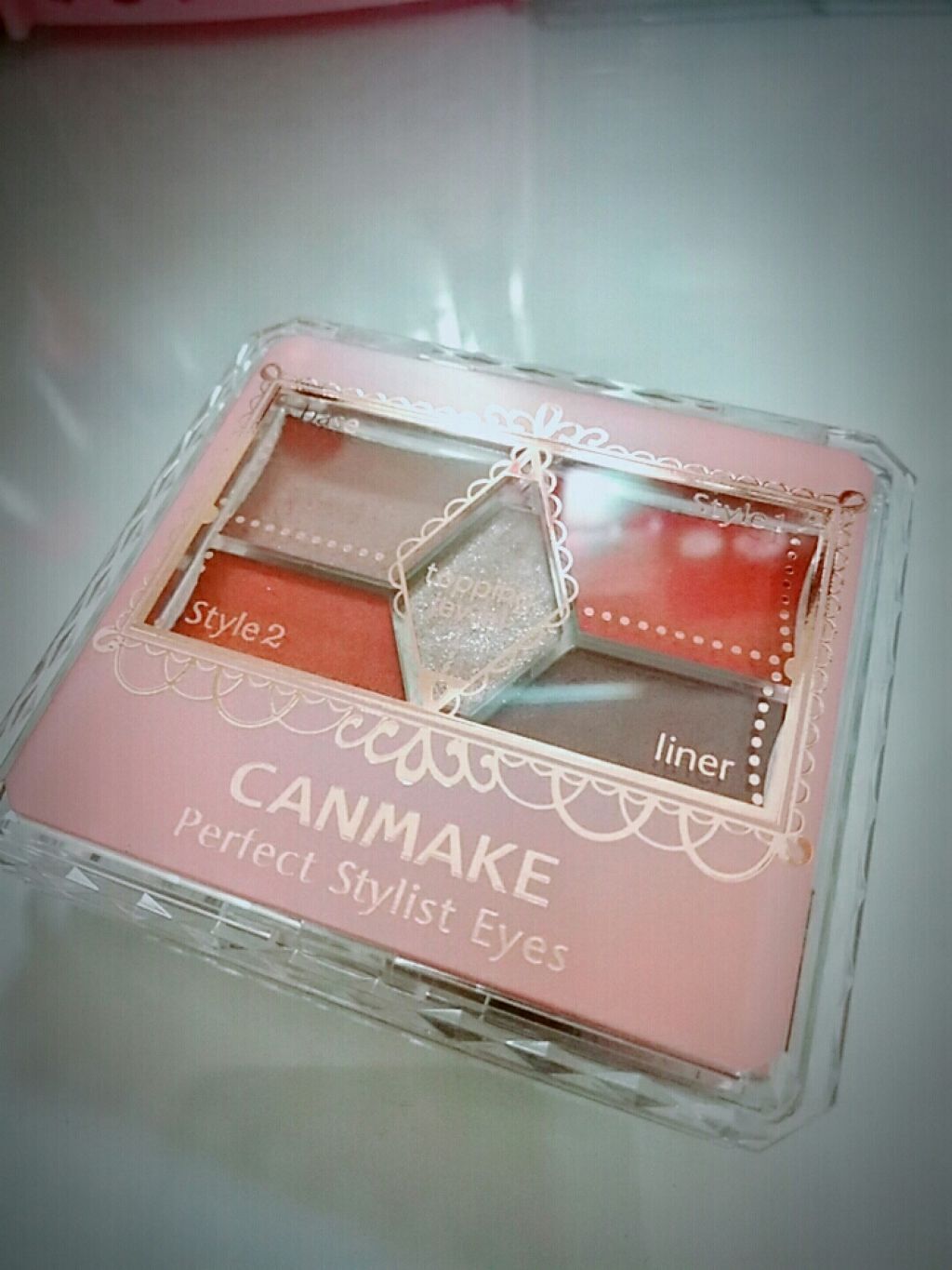 【旧品】パーフェクトスタイリストアイズ/キャンメイク/アイシャドウパレットを使ったクチコミ(1枚目)