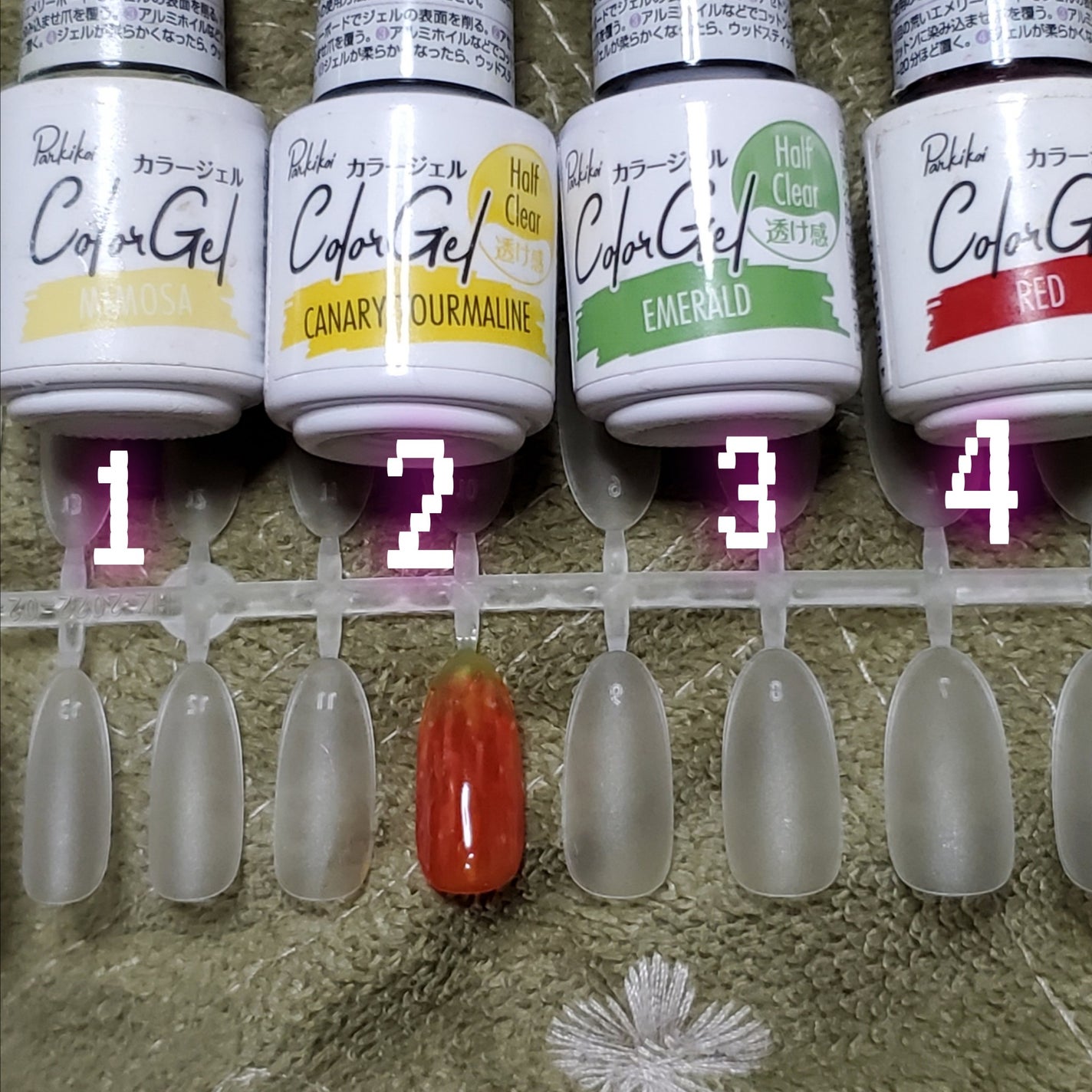 🧸kumako🧸フォロバ100 on LIPS 「セルフネイル日記🍎皆様前々回のりんごネイルにコメントたくさんあ..」(2枚目)