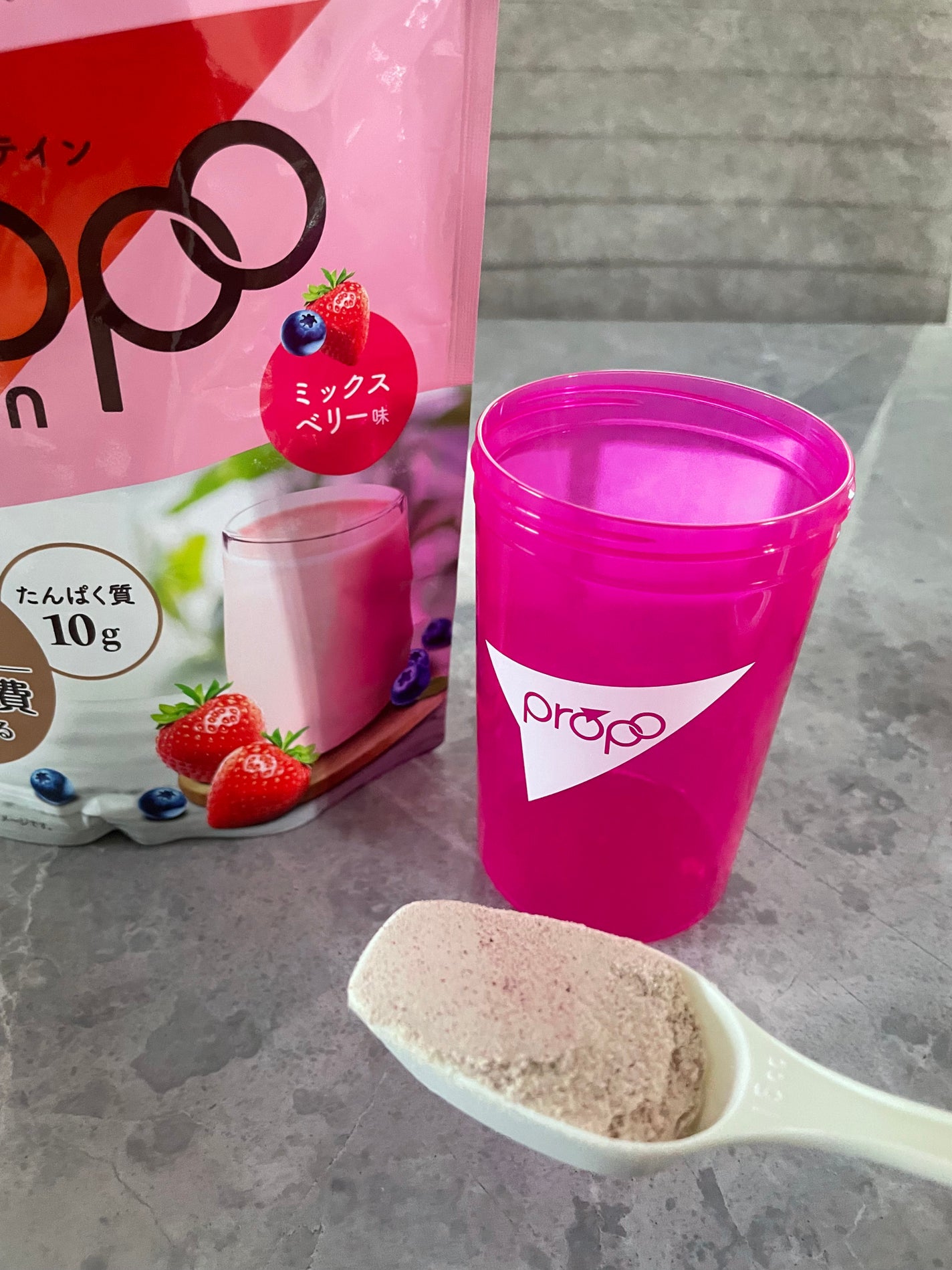 プロポ プロテイン(カフェオレ味)/ロート製薬/その他プロテインを使ったクチコミ(3枚目)