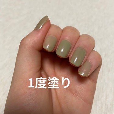 フレグラント ネイルラッカー  17 pistachio cream/JILL STUART/マニキュアを使ったクチコミ（2枚目）