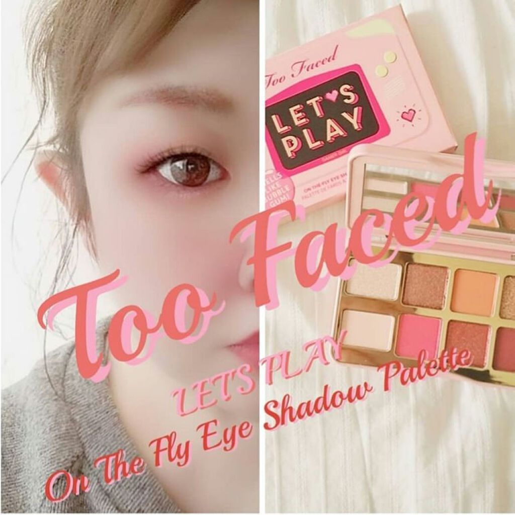 レッツ プレイ ミニ アイシャドウ パレット/Too Faced/アイシャドウパレットを使ったクチコミ(1枚目)