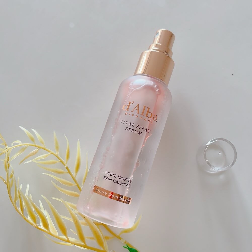 ダルバ ホワイトトリュフファーストスプレーセラム/ダルバ/ミスト状化粧水を使ったクチコミ（2枚目）