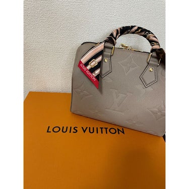 ルイ・ヴィトン SPELL ON YOU (スペル オン ユー)のクチコミ「誰もが欲しくなるブランドバッグ👜

■ LOUIS VUITTON 
品名   スピーディ・バ.....」（1枚目）