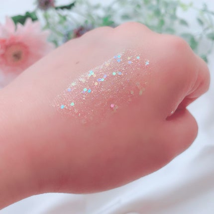 シュガー トゥインクル リキッド グリッター/PERIPERA/グリッターを使ったクチコミ(6枚目)