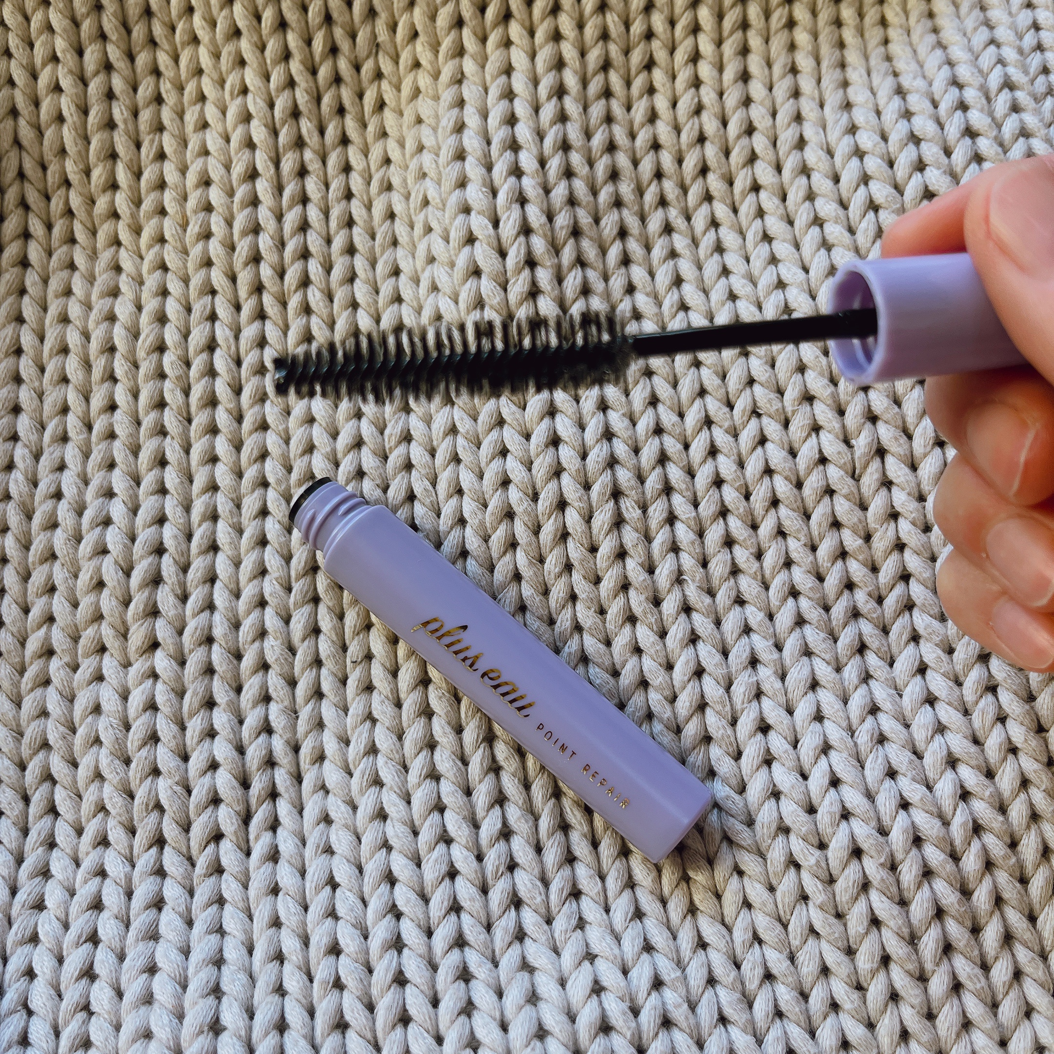 ポイントリペア スーパーハード/plus eau/ヘアジェルを使ったクチコミ（2枚目）